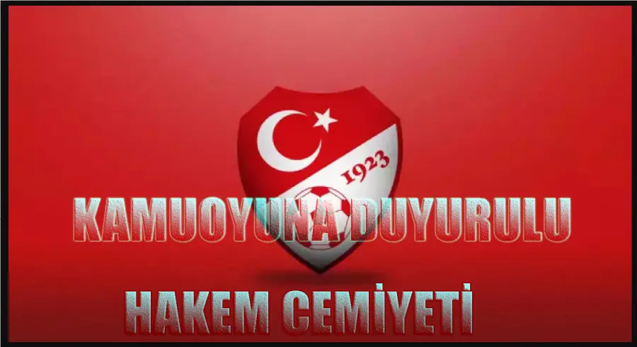 TFF' den Kamuoyuna Duyuru